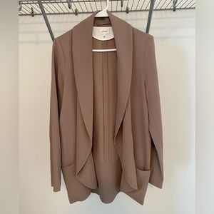 Wilfred tan chevalier blazer size 8